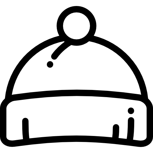 czapka bez daszka Detailed Rounded Lineal ikona
