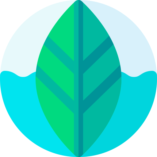 緑の地球 Basic Rounded Flat icon