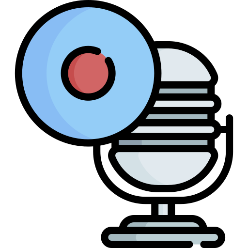 bouton d'enregistrement Special Lineal color Icône
