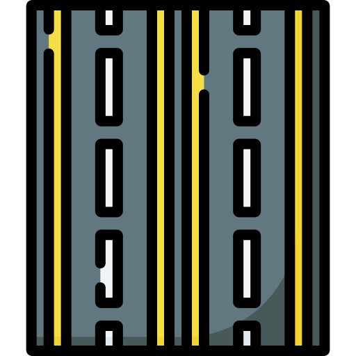 高速道路 Special Lineal color icon