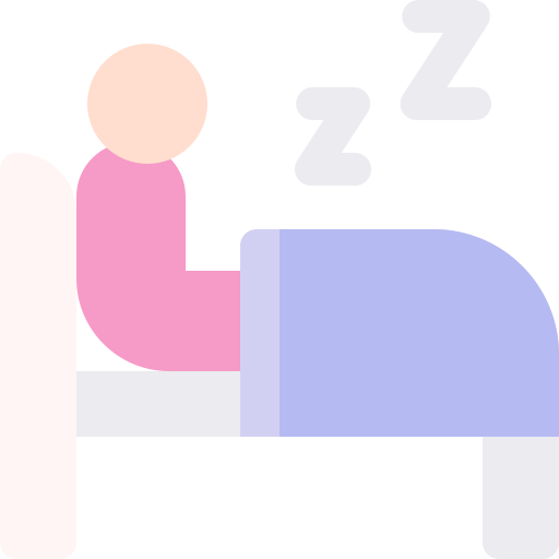 Sleep Basic Rounded Flat icon
