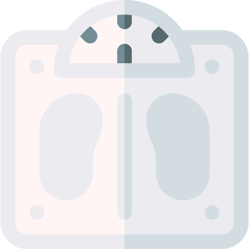 gewichtsskala Basic Rounded Flat icon