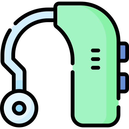 Hearing aid Special Lineal color icon