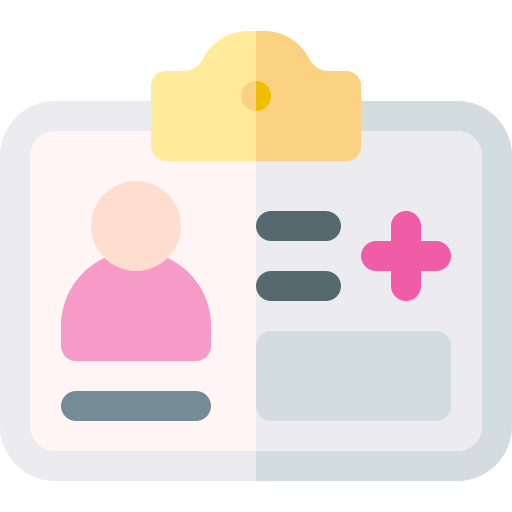 ausweis Basic Rounded Flat icon
