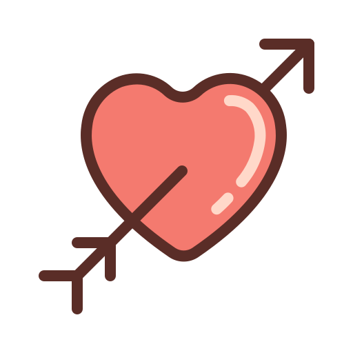 Falling in love Generic Outline Color icon