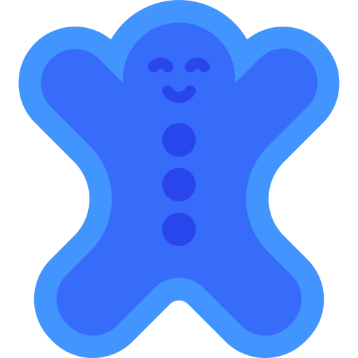 Gingerbread Generic Flat icon