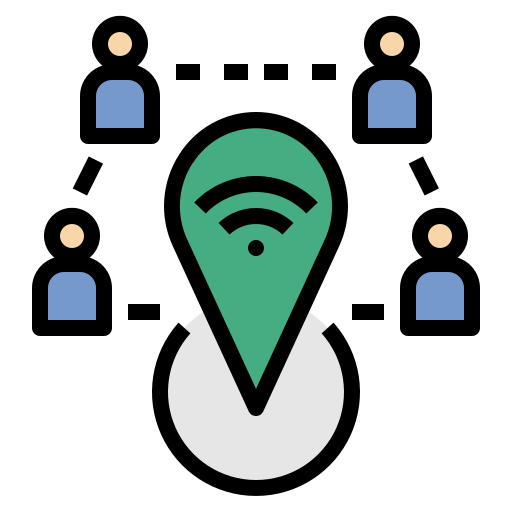 geographisches positionierungs system Generic Outline Color icon