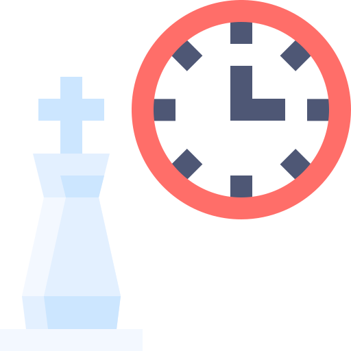 schaakspel Generic Flat icoon