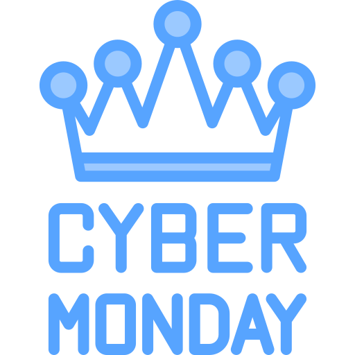 cyber lunedì Generic Blue icona