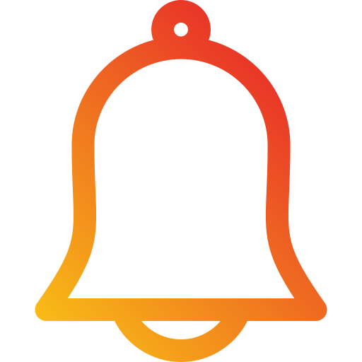 Bell Generic Gradient icon