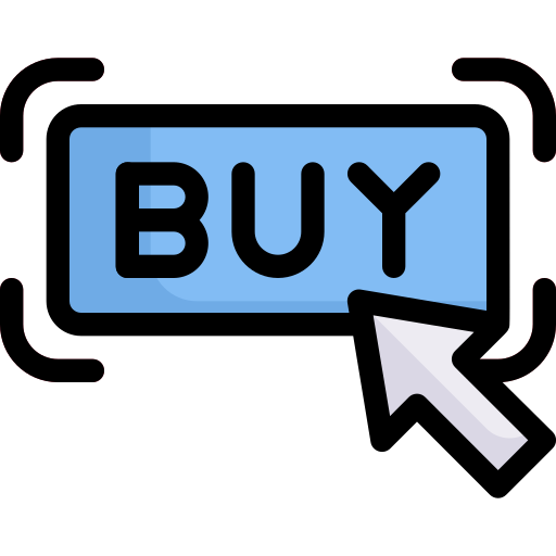 Buy button Generic Outline Color icon