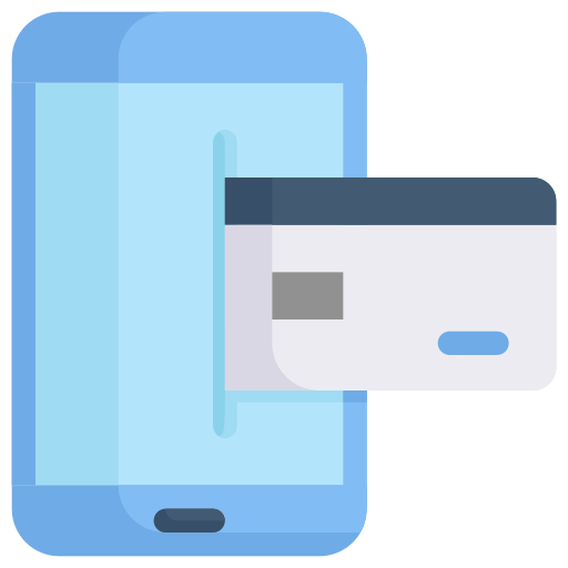 mobiel bankieren Generic Flat icoon