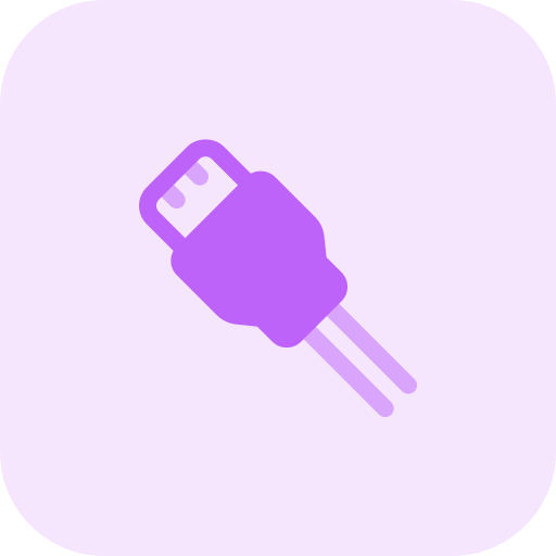 Usb charger Pixel Perfect Tritone icon
