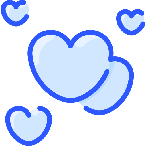 corazones Vitaliy Gorbachev Blue icono