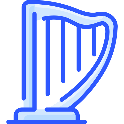 harpe Vitaliy Gorbachev Blue Icône
