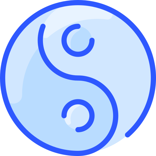 yin yang Vitaliy Gorbachev Blue ikona