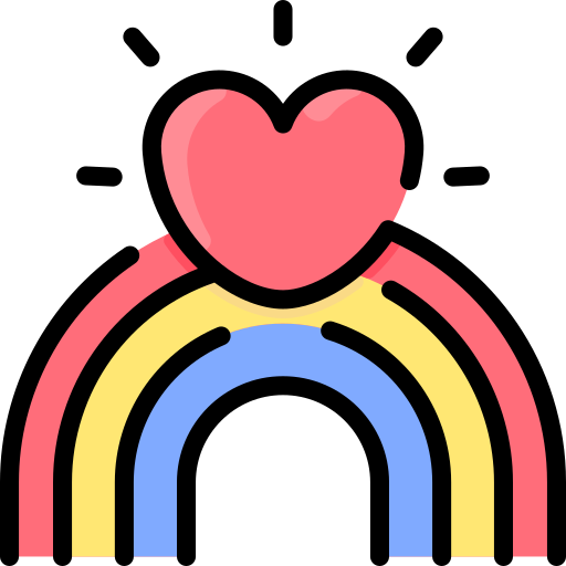 Rainbow Vitaliy Gorbachev Lineal Color icon