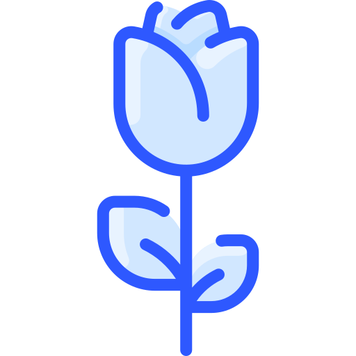 fleur Vitaliy Gorbachev Blue Icône