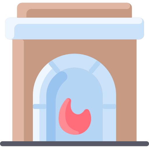 Fireplace Vitaliy Gorbachev Flat icon