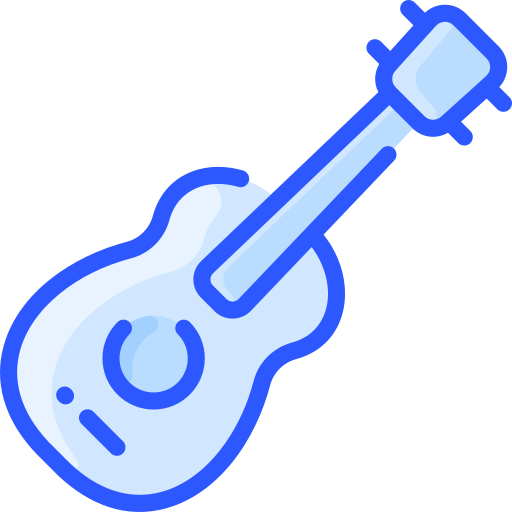 gitaar Vitaliy Gorbachev Blue icoon