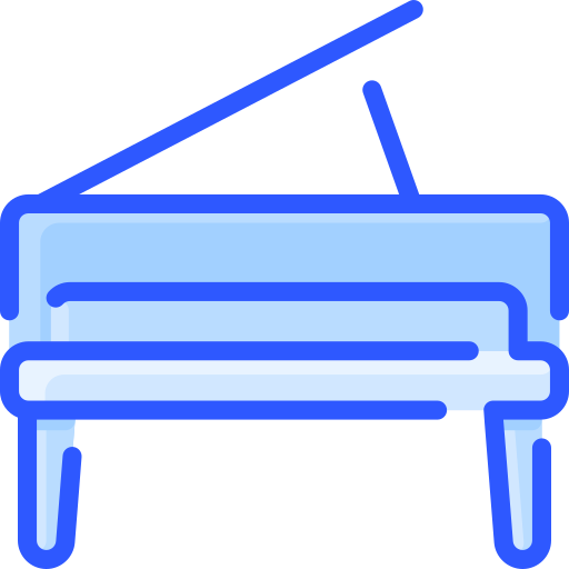 Grand piano Vitaliy Gorbachev Blue icon