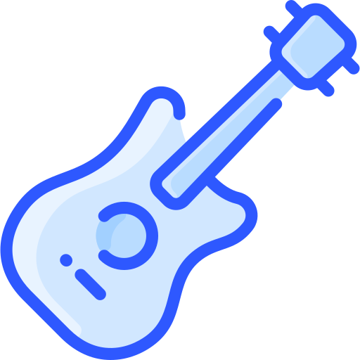 elektrische gitaar Vitaliy Gorbachev Blue icoon