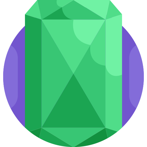 smaragd Detailed Flat Circular Flat icon