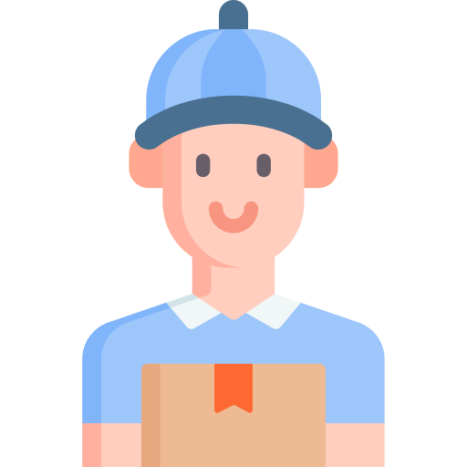 Delivery courier Special Flat icon