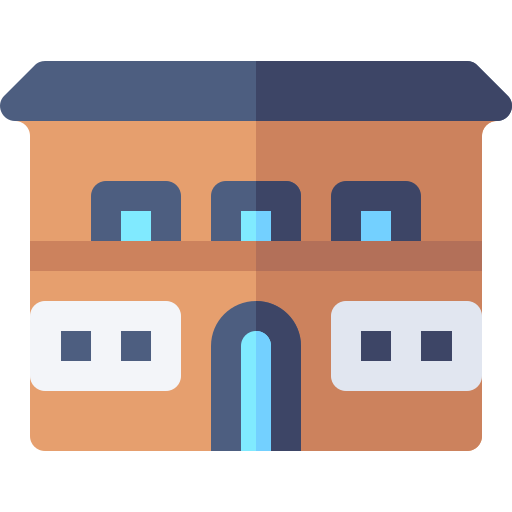 House Basic Rounded Flat icon