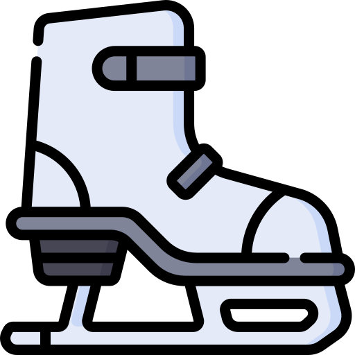 Ice skate Special Lineal color icon
