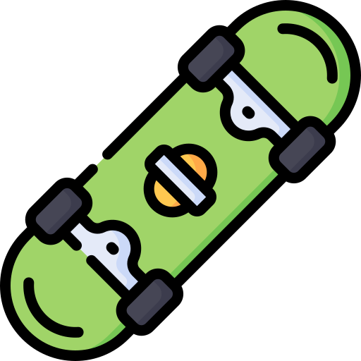Skateboard Special Lineal color icon