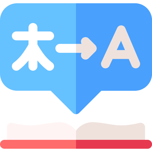 Translator Basic Rounded Flat icon
