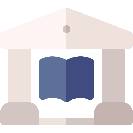 biblioteka Basic Rounded Flat ikona