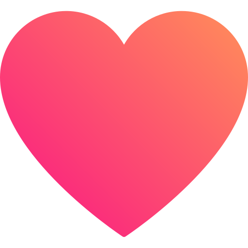 Heart Generic Flat Gradient icon