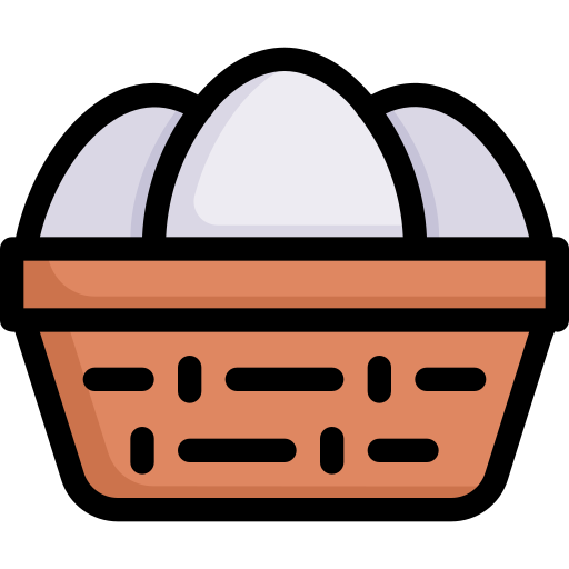 Eggs Generic Outline Color icon