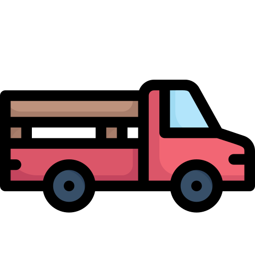 camioneta Generic Outline Color icono