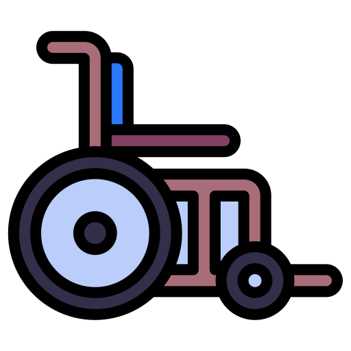 Wheelchair Generic Outline Color icon