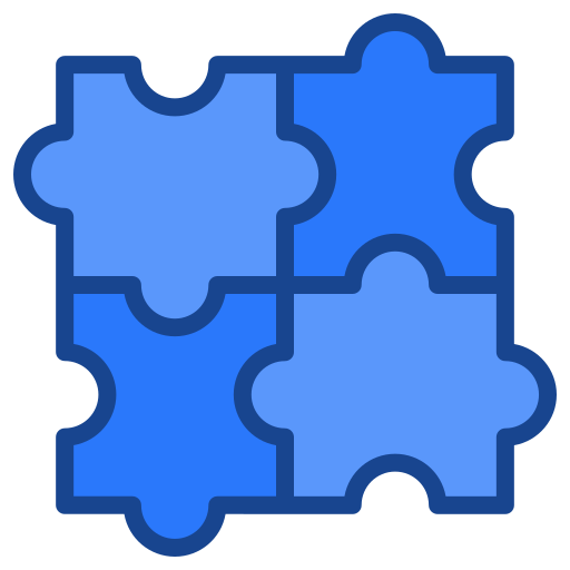 퍼즐 Generic Blue icon