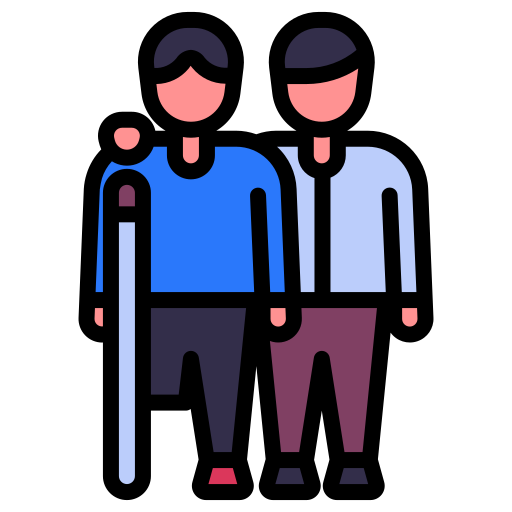 Disabled people Generic Outline Color icon