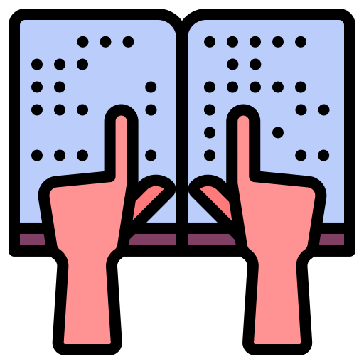 braille Generic Outline Color Icône