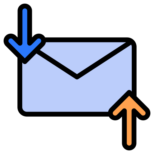 courrier Generic Outline Color Icône