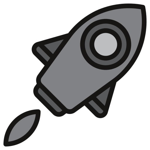 ロケット Generic Grey icon