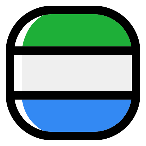 sierra leone Generic Outline Color icon
