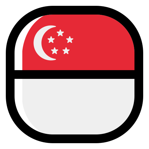 singapore Generic Outline Color icona