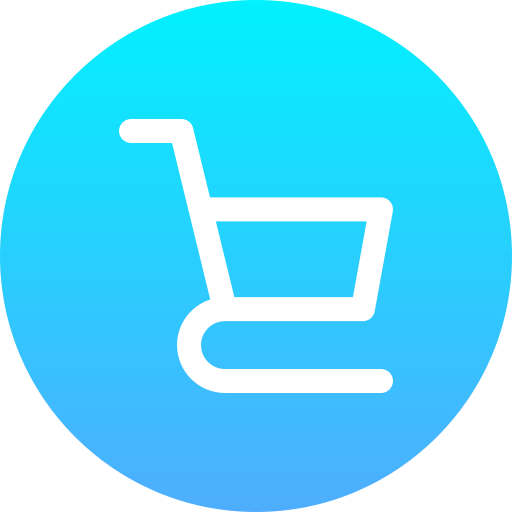 carrito de compras Generic Flat Gradient icono