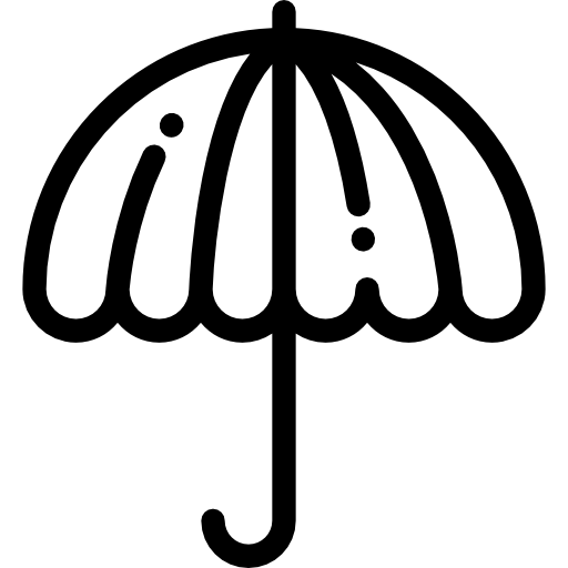 Umbrella Detailed Rounded Lineal icon