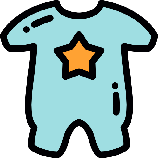 pijama Detailed Rounded Lineal color icon