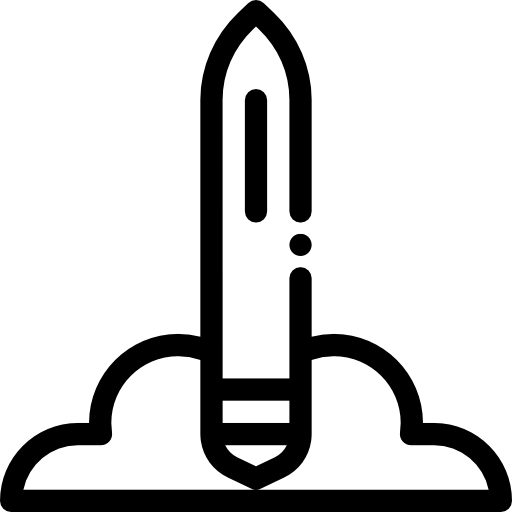 宇宙船 Detailed Rounded Lineal icon