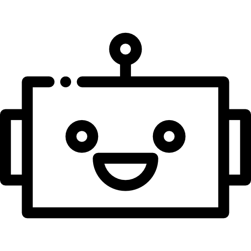 Robot Detailed Rounded Lineal icon