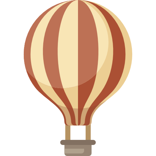balão de ar quente Special Flat Ícone